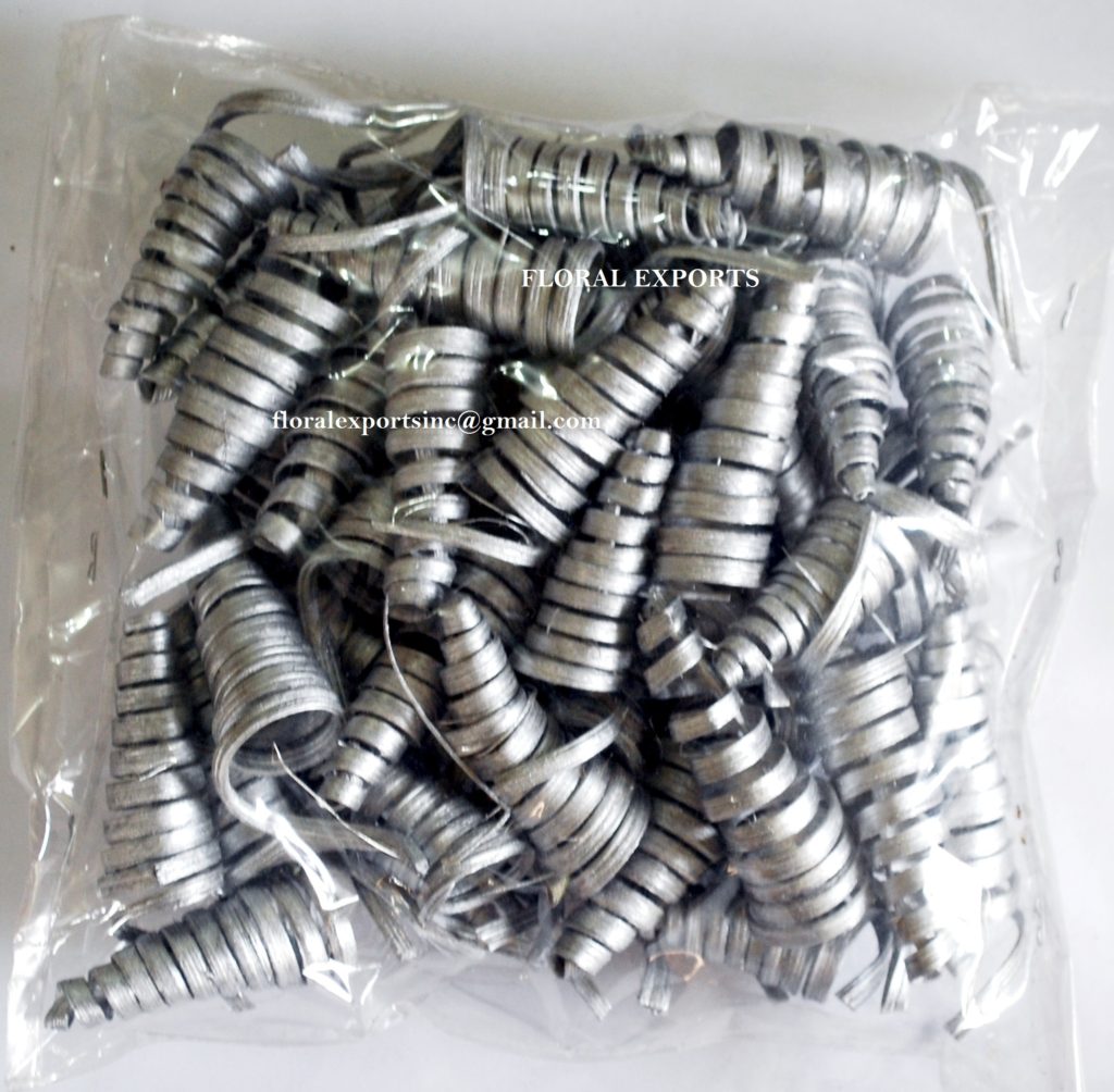 CANE CONE MINI HEAD SILVER 50 PCS. POLY