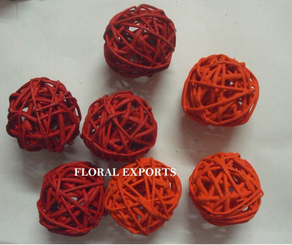 LATA BALL ORANGE & RED
