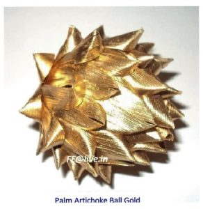 PALM ARTICHOKE BALL GOLDF